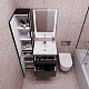 Style Line Мебель для ванной Даймонд 60 Люкс черная, PLUS подвесная – картинка-24